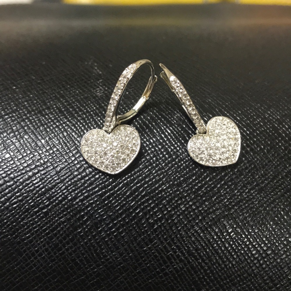 Rhinestone earrings